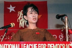 Bà Aung San Suu Kyi. (Nguồn: TTXVN)