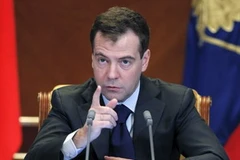 Tổng thống Dmitry Medvedev . (Nguồn: TTXVN)