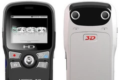 Mẫu máy ghi hình" bỏ túi" 3D có tên i2. (Nguồn: Internet)