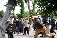 Đụng độ liên tục xảy ra tại Kyrgyzstan. (Nguồn: Getty Images)