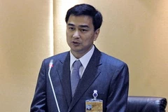 Thủ tướng Thái Lan Abhisit Vejjajiva. (Ảnh: AFP/TTXVN)