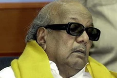 Chủ tịch đảng DMK, ông M Karunanidhi. (Nguồn: AFP)