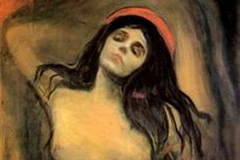 Tác phẩm của danh họa Edvard Munch. (Nguồn: Internet)
