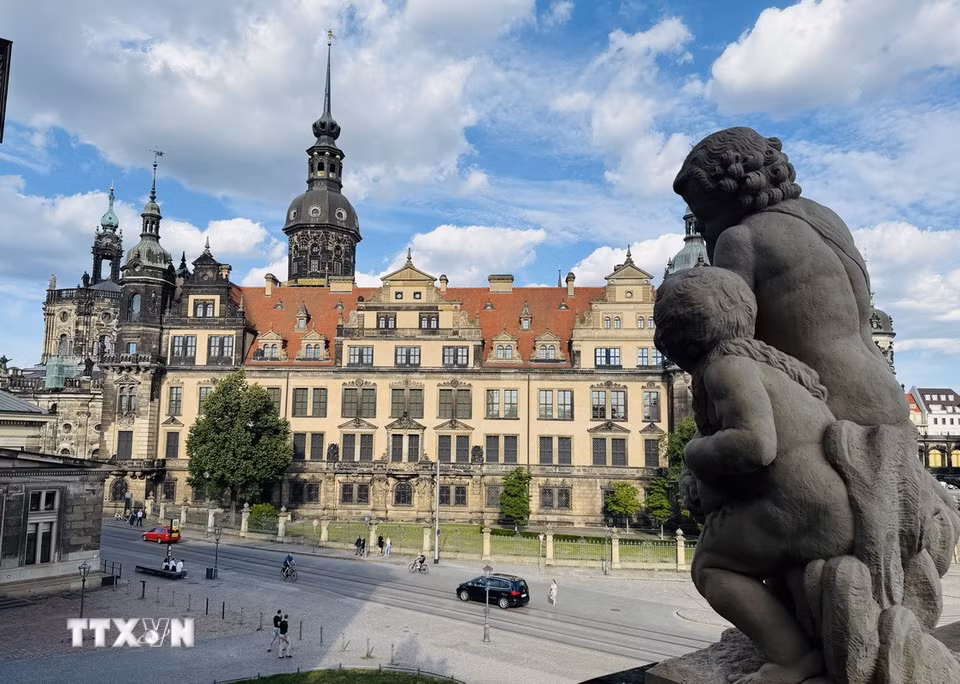 Dresden mang một vẻ đẹp cổ điển và trầm mặc. (Ảnh: Thùy Linh/TTXVN)