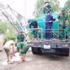 Bộ đội Biên phòng Nha Trang đưa nước sạch đến với bà con vùng lũ Đồng Rọ