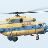 Cận cảnh trực thăng Mi-8, Mi-17 luyện bay đội hình chuẩn cho nhiệm vụ A80