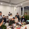 Lực lượng chức năng phát hiện và triệt phá một ổ nhóm lừa đảo công nghệ cao có tổ chức, hoạt động xuyên quốc gia. (Ảnh: CAHN)