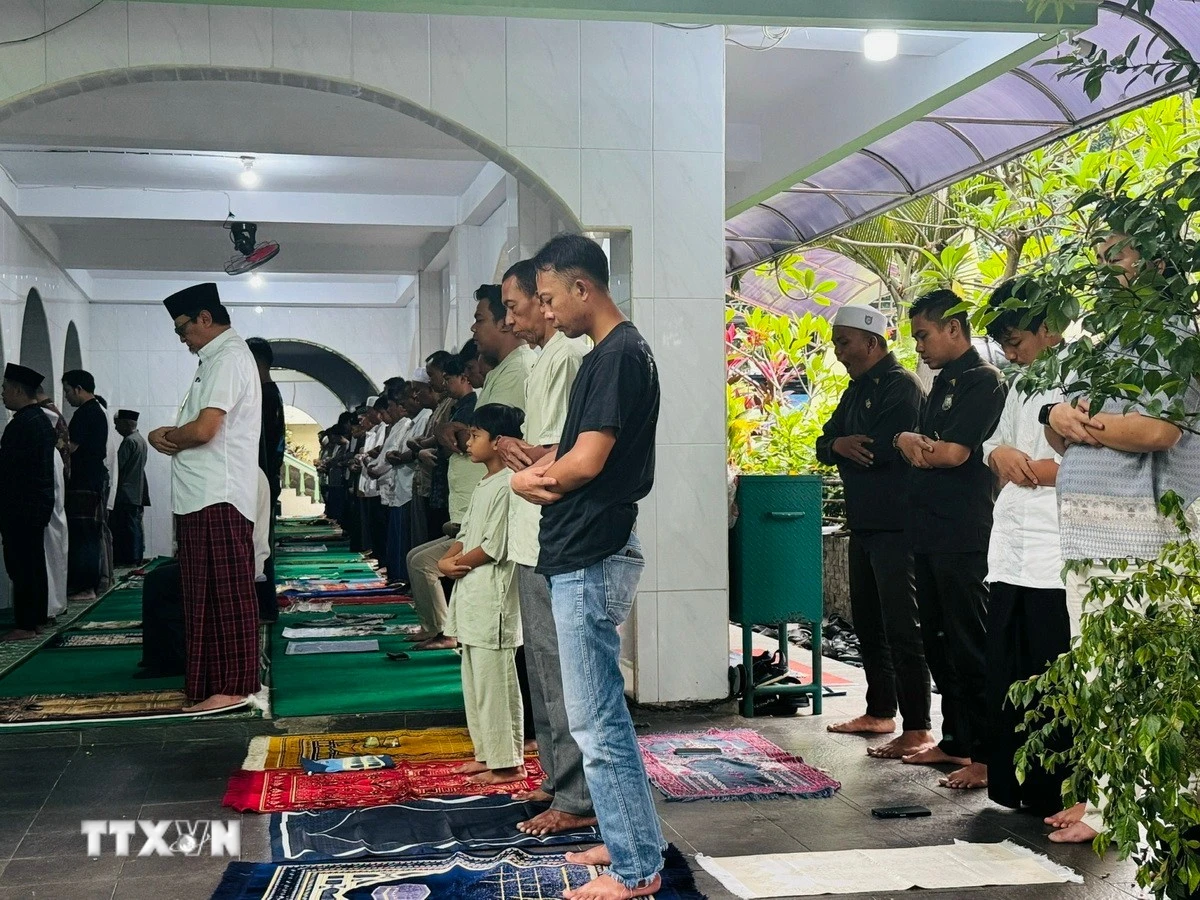 Vẻ đẹp văn hóa tôn giáo của người đạo Hồi Indonesia trong mùa lễ Lebaran