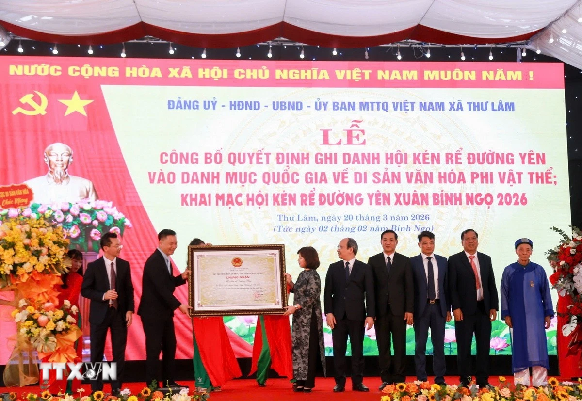 Hội kèn Rê đường Yên Được ghi danh vào danh mục di sản văn hóa phi vật thể quốc gia