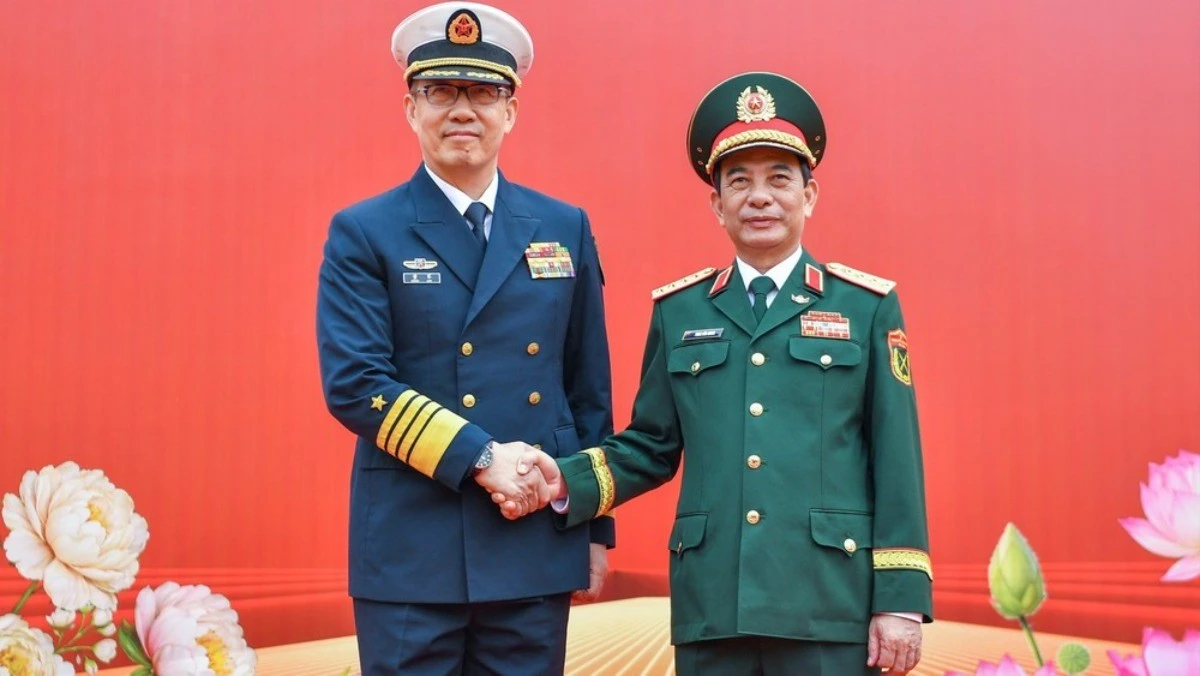 Bộ trưởng Quốc phòng Phan Văn Giang hội đàm với người đồng cấp Trung Quốc Đông Quan