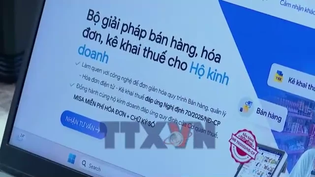 PVComBank Hỗ Trợ Hộ Kinh Doanh Chuyển Đổi Kê Khai Thuế Điện Tử