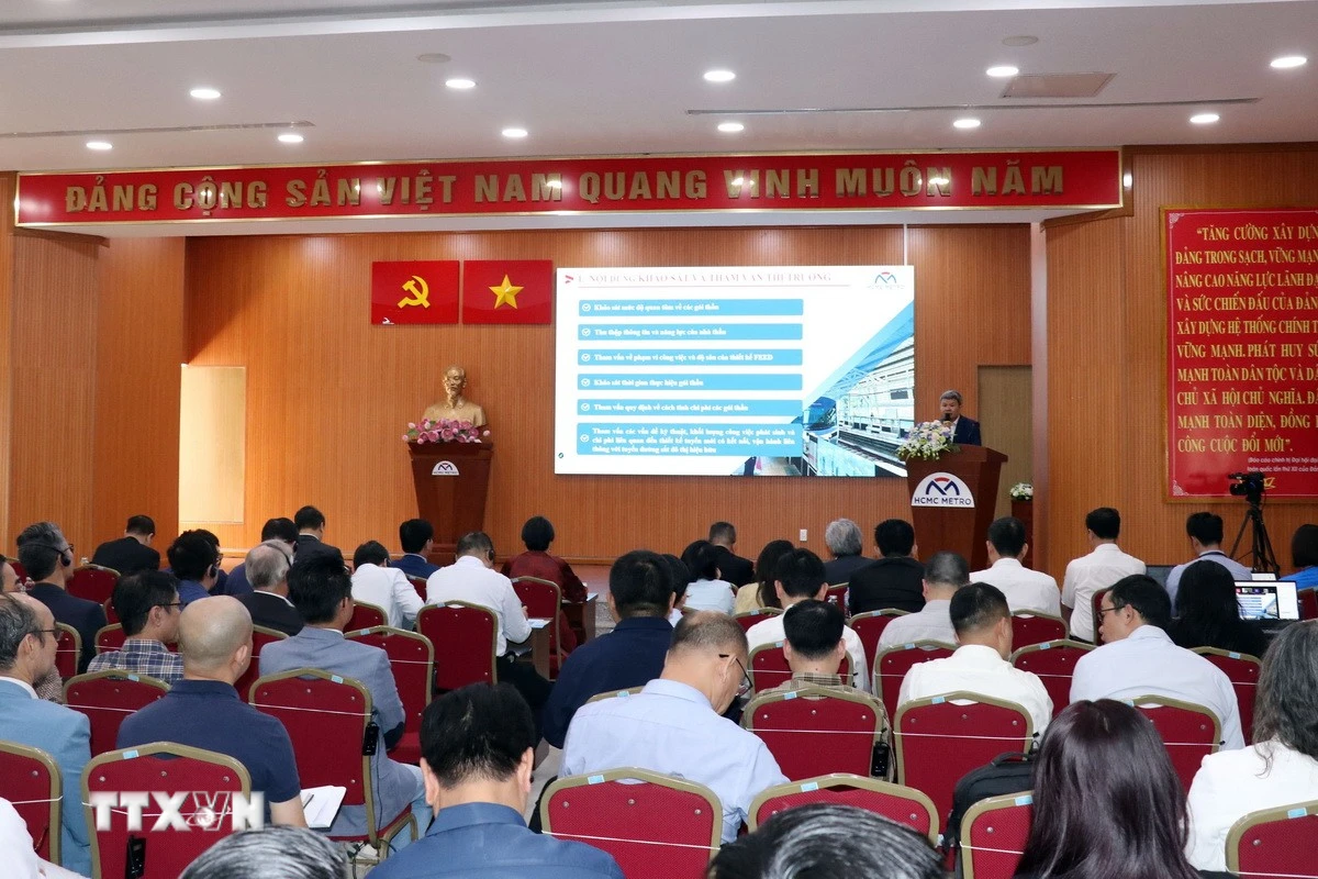 Khảo sát nhà thầu tư vấn gấp rút triển khai 3 tuyến metro tại TP.HCM