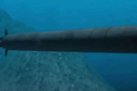 Tổ hợp ngư lôi không người lái “Poseidon” được trang bị đầu đạn hạt nhân.