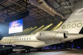 Bombardier Global 6500. (Nguồn: AP)