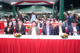 Phó Bí thư Thành ủy, Chủ tịch Hội đồng Nhân dân Thành phố Hà Nội Phùng Thị Hồng Hà đã tới dự lễ khai mạc triển lãm.