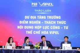 Phiên thảo luận Dư tăng trưởng điểm nghẽn - thách thức nội dung hợp lực công - tu thế chế hóa ViPEL. (Ảnh: Ban 4)