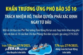 Ứng phó bão số 10: Trách nhiệm rõ, thẩm quyền phải xác định ngay từ đầu 