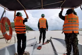 Cán bộ, chiến sỹ Đồn Biên phòng Tam Quan Nam.