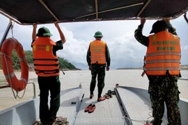 Cán bộ, chiến sỹ Đồn Biên phòng Tam Quan Nam.