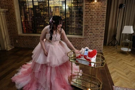 Cô dâu Yurina Noguchi . (Nguồn: The Standard)