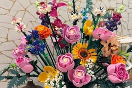 Hoa Lego. (Nguồn: Vietnam+)