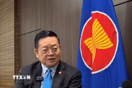 Tổng Thư ký ASEAN Kao Kim Hourn (Ảnh: Đỗ Quyên/TTXVN)