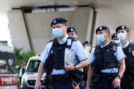 Cảnh sát Hong Kong. (Nguồn: AP)