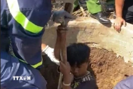 Đắk Lắk: Kịp thời cứu cháu bé rơi xuống giếng sâu 20m