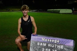 Vận động viên trẻ tuổi người New Zealand Sam Ruthe. (Nguồn: The Guardian)