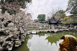 Năm 2000, Sư Tử Lâm được UNESCO chính thức công nhận là Di sản Văn hóa Thế giới. Địa danh này còn được đánh giá và đưa vào danh sách những điểm du lịch hấp dẫn nhất của Trung Quốc. (Ảnh: Anh Quang/Vietnam+)