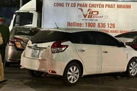 Hiện trường vụ tai nạn. (Nguồn: VOV)