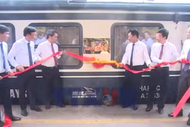 Ra mắt "Đoàn tàu chuyên xa QT3/4" trên hành trình Hà Nội-Thái Nguyên