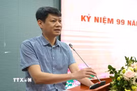 Phó giáo sư, Tiến sỹ Nguyễn Tài Đông, Viện trưởng Viện Triết học (Viện Hàn lâm Khoa học xã hội Việt Nam) cho rằng, điểm nổi bật trong tư duy chính trị hiện nay là việc Đảng tiếp tục nhấn mạnh vai trò của hệ giá trị quốc gia như nền tảng tinh thần và mục tiêu hướng tới của toàn bộ quá trình phát triển. (Ảnh: Thanh Hương/TTXVN)