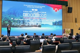 Quang cảnh Hội thảo. (Ảnh: Hoàng Ngọc/TTXVN)