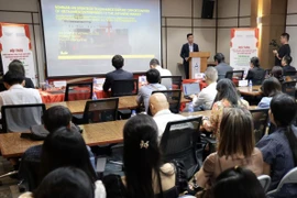 Quang cảnh hội thảo. (Ảnh: Xuân Anh/TTXVN)