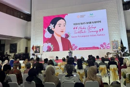 Quang cảnh Lễ kỷ niệm. (Ảnh: Đỗ Quyên/TTXVN)