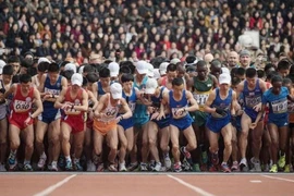 Hình ảnh tại giải chạy diễn ra trước khi bùng phát dịch Covid-19. (Nguồn: AFP/Getty Images) 