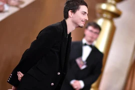 Timothée Chalamet cuối cùng đã thắng giải Quả cầu Vàng đầu tiên trong sự nghiệp. (Nguồn: France24)