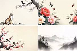 Hình ảnh tranh dân gian. (Nguồn: Yonhaps)