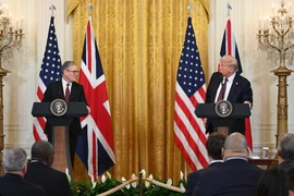 Tổng thống Mỹ Donald Trump và Thủ tướng Anh Keir Starmer. (Nguồn: ABC)