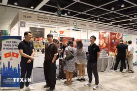 Quảng bá càphê và nông sản Việt Nam tại Hội chợ Thực phẩm quốc tế Hong Kong 