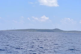 Khu vực biển gần đảo Phú Quý.