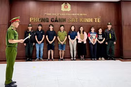 Các đối tượng bị khởi tố, bắt giữ. (Nguồn: CACC)