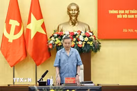 Tổng Bí thư, Chủ tịch nước Tô Lâm phát biểu. (Ảnh: Doãn Tấn/TTXVN)