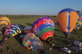 Giải vô địch khinh khí cầu thế giới đầu tiên ở Paraguay 