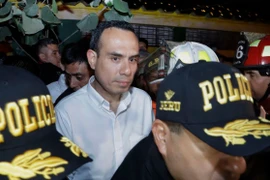 Tổng thống lâm thời Jose Jeri tại Lima, ngày 14/2. (Ảnh: AFP)