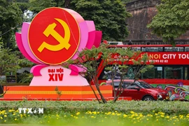 Đại hội đại biểu toàn quốc lần thứ XIV là dấu mốc đặc biệt quan trọng, mở ra kỷ nguyên phát triển mới của đất nước. (Ảnh: Thanh Tùng/TTXVN)