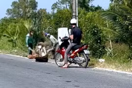 Hiện trường vụ án mạng. (Ảnh: Dân Việt)