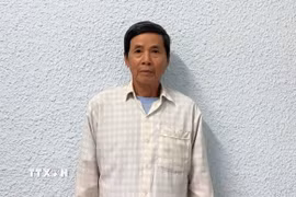Bị cáo Hồ Trung Nga. (Ảnh: TTXVN phát)