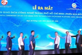 Sàn giao dịch công nghệ Thành phố Hồ Chí Minh. (Nguồn: SGGP)